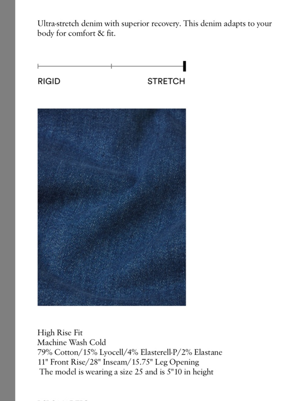 Frame Denim Women's Straight Leg Jeans in Medium Blue - Picture 9 of 9